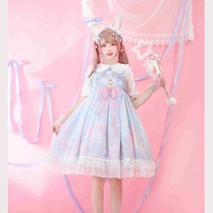 Ocean Sweet Heart Lolita Style Dress JSK (WS74)